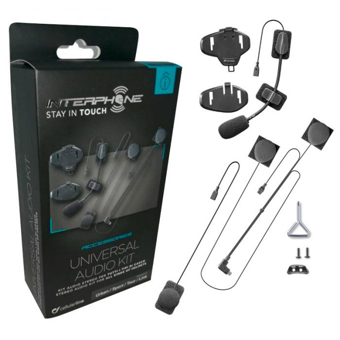 INTERPHONE KIT ΑΝΤΑΛΛΑΚΤΙΚΩΝ ΓΙΑ ΕΝΔΟΕΠΙΚΟΙΝΩΝΙΕΣ LINK/ TOUR/ SPORT/ URBAN MICINTERPHOFLAT 